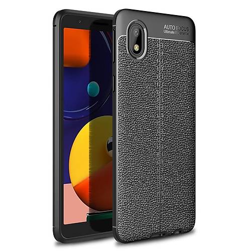 Galaxy A01 Core K�l�f Auto Focus Kapak - Siyah