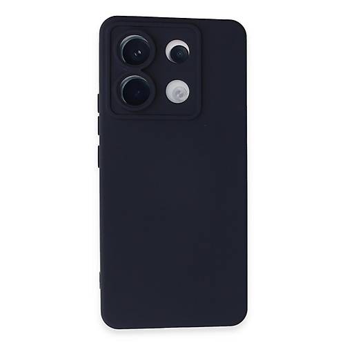 Redmi Note 13 Pro 5G K�l�f Nano i�i Kadife Silikon - Lacivert