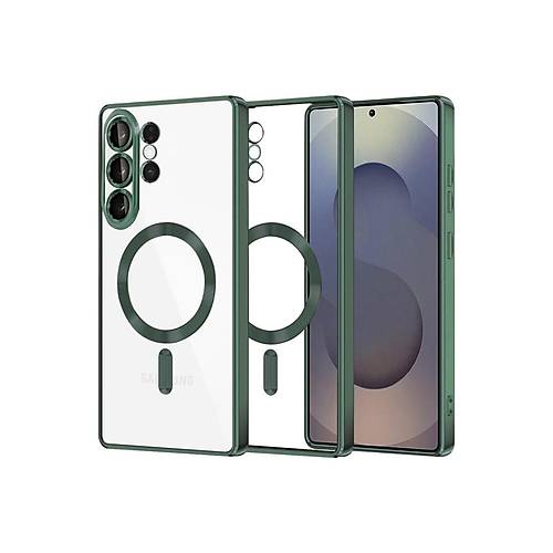 Galaxy S26 Ultra Kross Magneticsafe Kapak - Koyu Ye�il