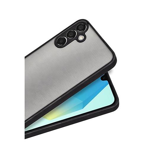 Galaxy A16 5G K�l�f Montreal Silikon Kapak - Siyah