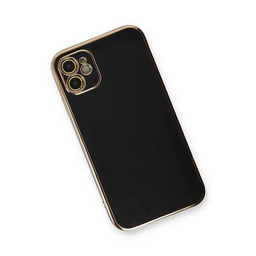 iPhone 11 K�l�f Volet Silikon - Siyah