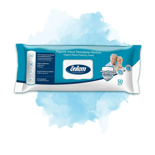 V�cut Temizleme Havlusu - 50'li
