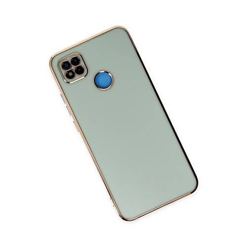 Redmi 9C K�l�f Volet Silikon - A��k Ye�il