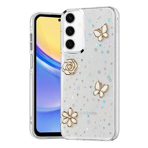 Galaxy A35 5G Fiyonk Desenli Kapak - Desen 10