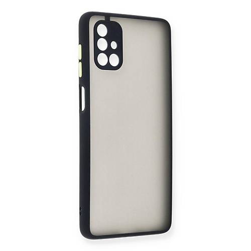 Galaxy M51 K�l�f Montreal Silikon Kapak - Lacivert