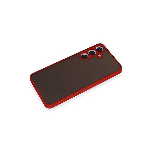 Galaxy S24 K�l�f Montreal Silikon Kapak - K�rm�z�