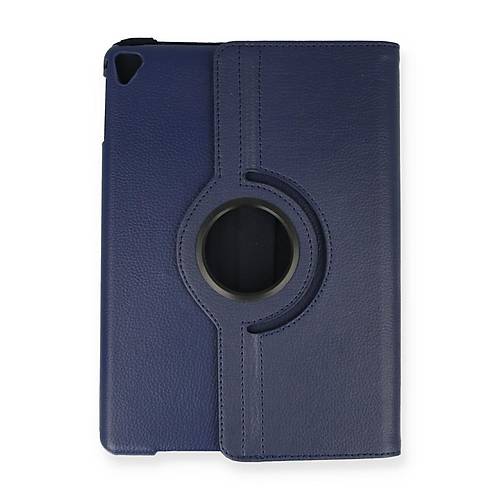 iPad 4 9.7 K�l�f 360 Tablet Deri K�l�f - Lacivert