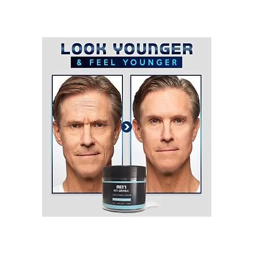 Men's Anti-wrinkle Cream Erkek Ya�lanma K�r���kl�k Kar��t� Y�z Bak�m Kremi 100 Ml
