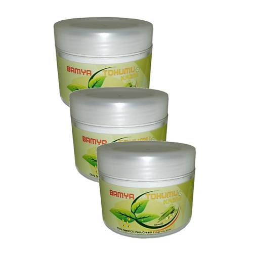 Bamya Tohumu Ya�l� Masaj Kremi 100 ml x 3 adet