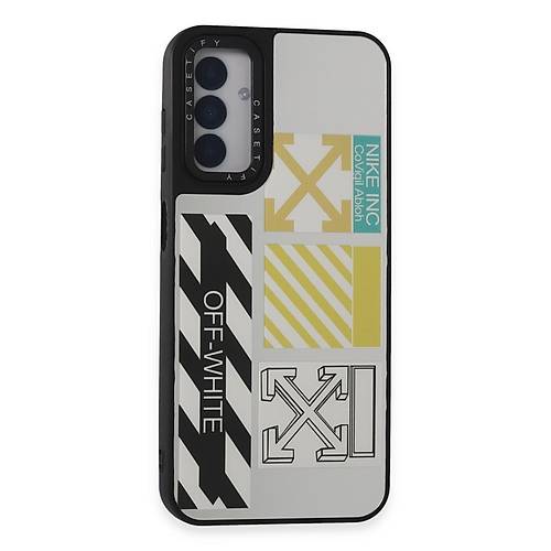 Galaxy M14 5G K�l�f Mirror Desenli Kapak - Mirror - 6