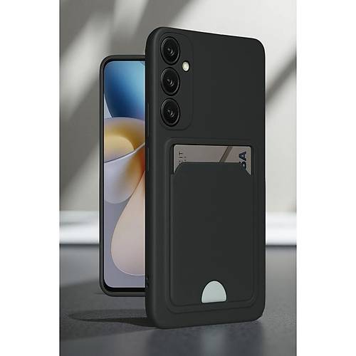 Galaxy A16 5G K�l�f Kelvin Kartvizitli Silikon - Lila