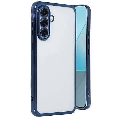 Galaxy A56 K�l�f Razer Lensli Silikon - Lacivert
