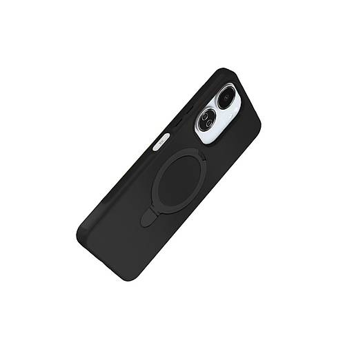 Redmi 13C Regal Magsafe Standl� Kapak - Siyah
