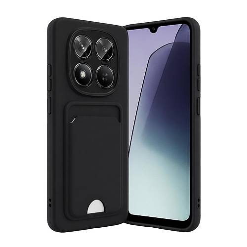 Redmi Note 15 Pro 4G Kelvin Kartvizitli Silikon - Siyah