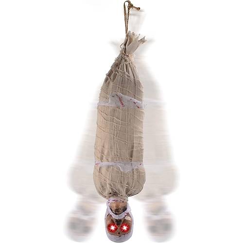 Halloween Sens�rl� I��kl� Hareketli Mumya 25x75 cm