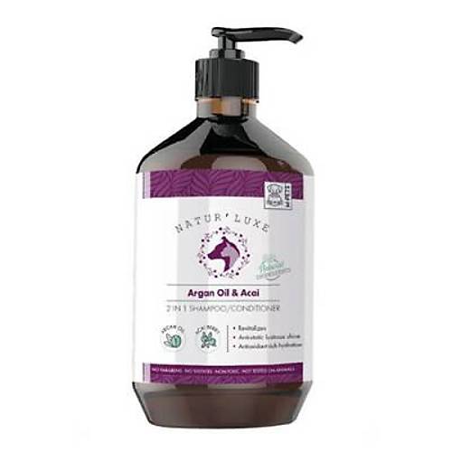 Naturluxe Argan Ya�� ve A�ai �zl� K�pek �ampuan� 500 Ml