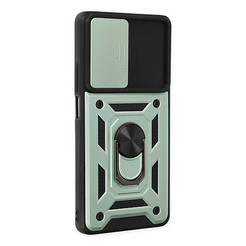 Mi 11T Pro K�l�f Pars Lens Y�z�kl� Silikon - Ye�il