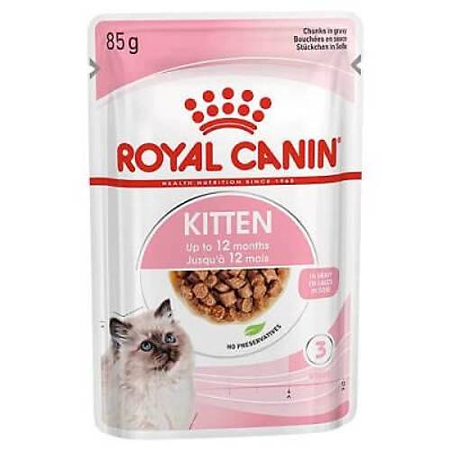 Pouch Kitten Gravy Yavru Kedi Konservesi 6 Adet 85 Gr