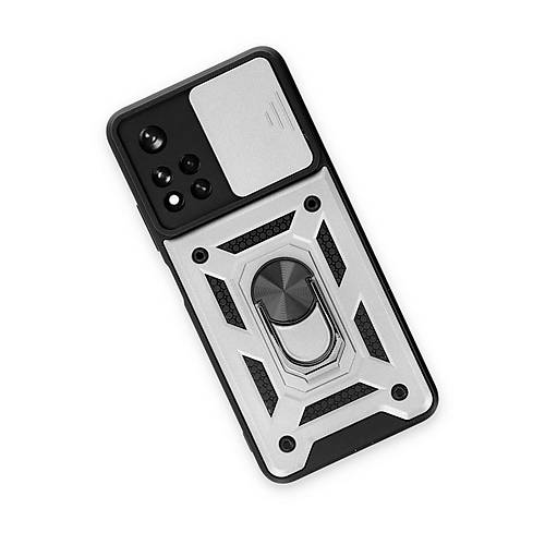 Redmi Note 11T K�l�f Pars Lens Y�z�kl� Silikon - G�m��