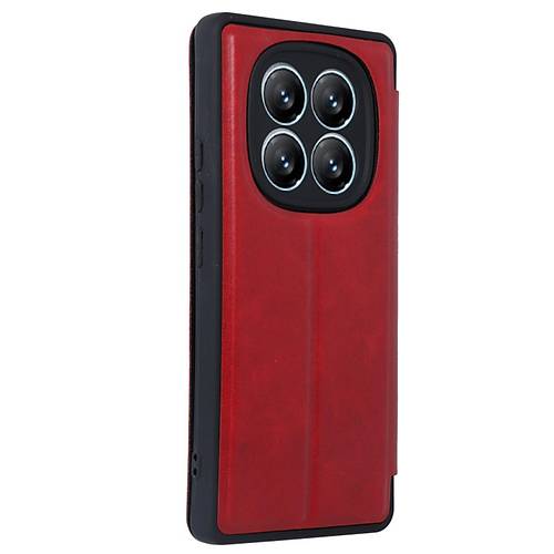 Redmi Note 14 Pro 4G K�l�f Flip Cover - K�rm�z�