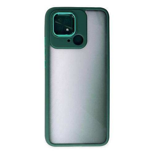 Redmi 10C K�l�f Dora Kapak - Haki Ye�il