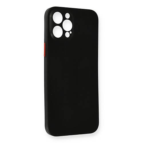 iPhone 12 Pro K�l�f PP Ultra �nce Kapak - Siyah