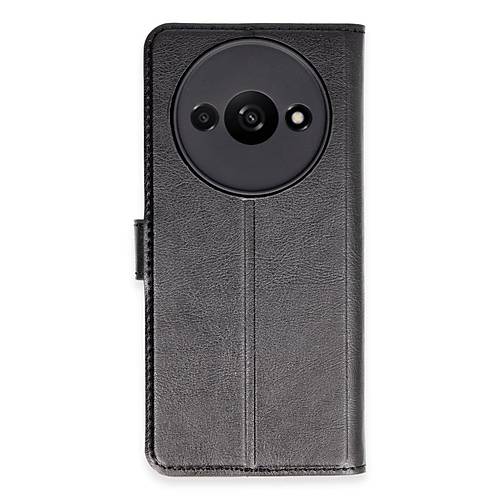 Redmi A3 4G K�l�f Trend S Plus Kapakl� K�l�f - Siyah