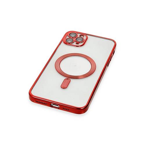 iPhone 11 Pro Max K�l�f Kross Magneticsafe Kapak - K�rm�z�
