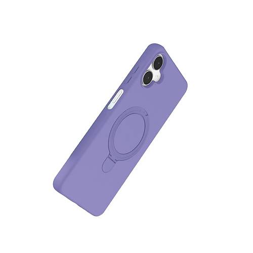 Galaxy A06 Regal Magsafe Standl� Kapak - Lila
