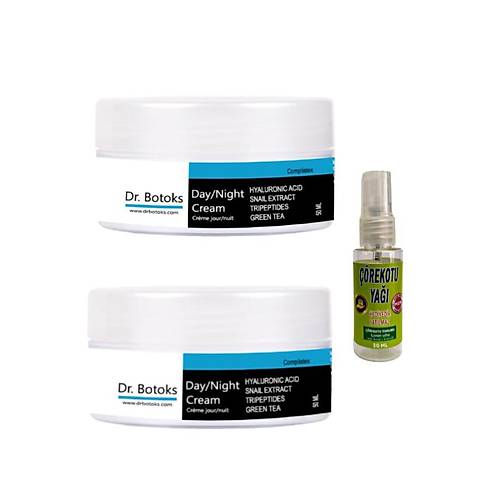 Dr Botoks Yaslanma Kar��t� Y�z Bak�m Kremi 50 ml x 2 adet+��rek Otu 30 ml