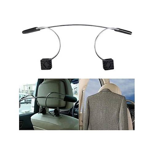 Araba Oto Koltuk Kafal�k Arkas� Ceket ve Elbise Ask�l��� Metal Ask�