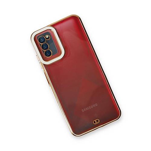Galaxy A03S K�l�f Liva Lens Silikon - Beyaz