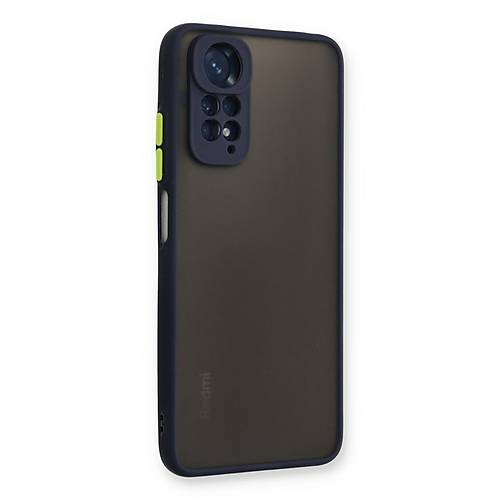 Redmi Note 11 Pro K�l�f Montreal Silikon Kapak - Lacivert