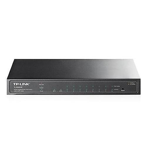 TP-LINK OMADA TL-SG2210P 8 PORT GIGABIT + 2X1GB SFP UPLINK JETSTREAM Y�NET�LEB�L�R 61W POE SWITCH