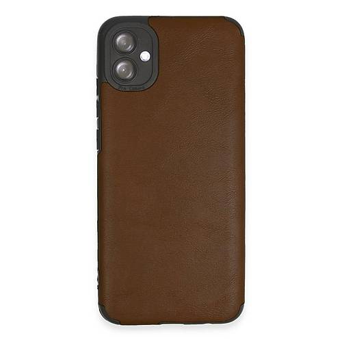 Galaxy A04E K�l�f Loop Deri Silikon - Kahverengi