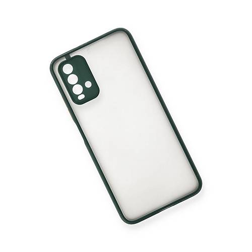 Redmi 9T K�l�f Montreal Silikon Kapak - Ye�il