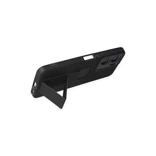 Y16 K�l�f Mega Standl� Silikon - Siyah