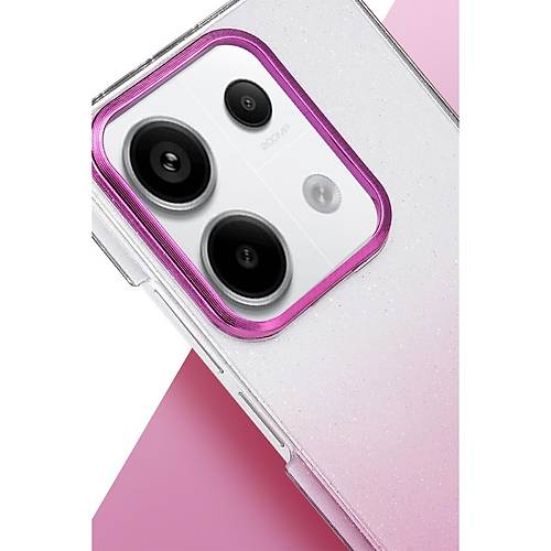 Redmi Note 13 Pro 4G Glossy Kapak - ��l Titanyum