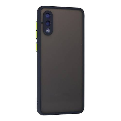 Galaxy A02 K�l�f Montreal Silikon Kapak - Lacivert