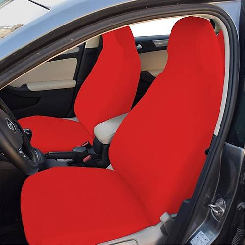 Likral� Kuma� Servis K�l�f� �n Arka K�rm�z�