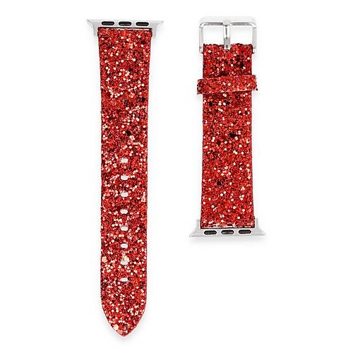 Watch 38mm Starry Ta�l� Kordon - K�rm�z�
