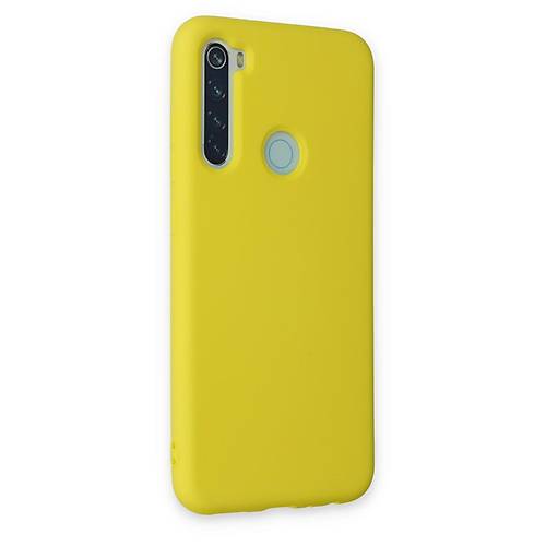 Redmi Note 8 K�l�f Nano i�i Kadife Silikon - Sar�