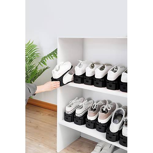5 Li Set Ayarlanabilir Ayakkab� Rampas� & Ayakkab�l�k D�zenleyici & Organizer