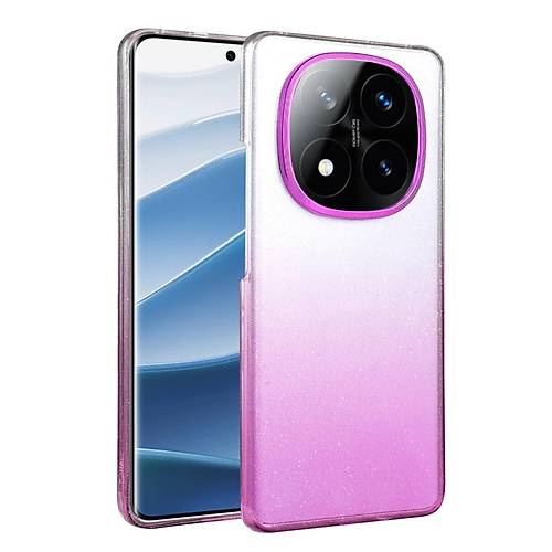 Redmi Note 14 Pro 5G Glossy Kapak - Mor