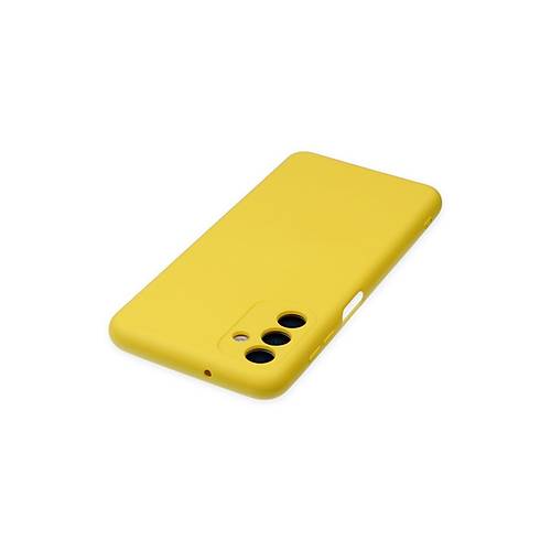Galaxy A04S K�l�f Nano i�i Kadife Silikon - Sar�