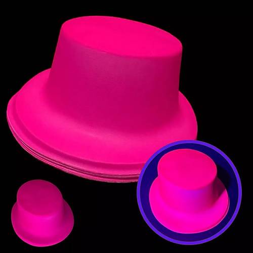 Neon Partisi Pembe Renk Plastik F�tr �apka