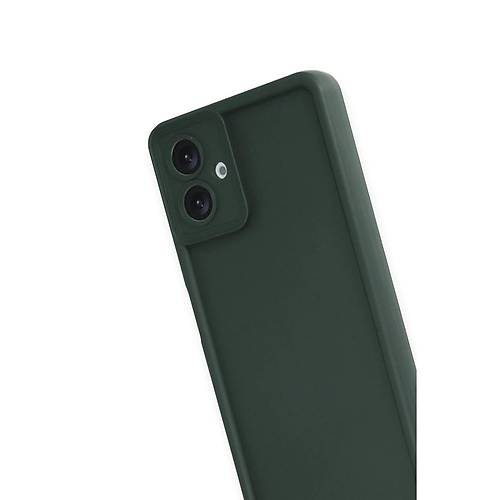 Galaxy A07 4G Viera Silikon - Koyu Ye�il