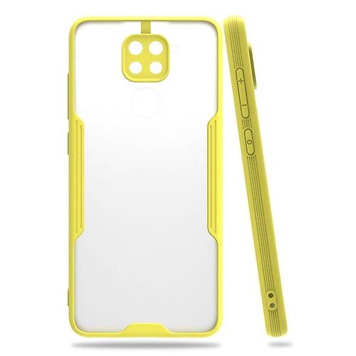 Redmi Note 9 K�l�f Platin Silikon - Sar�