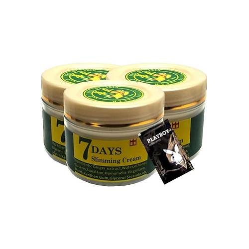 7 Days Ginger 3l� Adet Miracle Slimming Cream Kremi  100 ml + 1 Adet Jel Hediyeli