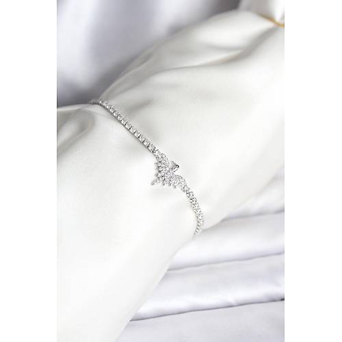 Anka Ku�u Model Zirkon Ta�l� G�m�� Renk Pirin� Su Yolu Kad�n Bileklik